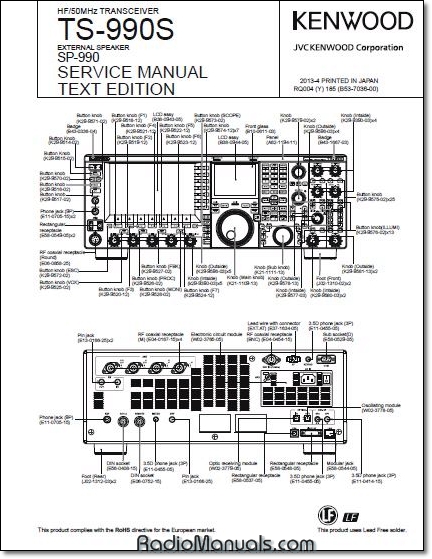 Kenwood TS-990S Service Manual - Click Image to Close